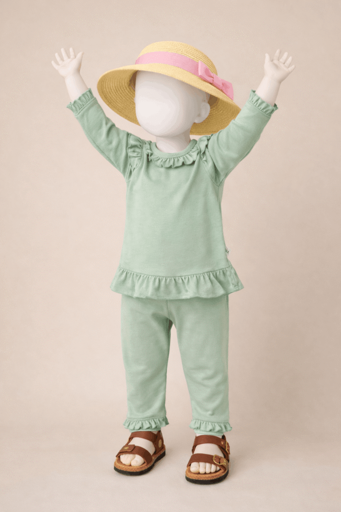 Piyama Ana kLittle Q Usia 1 Tahun Sage